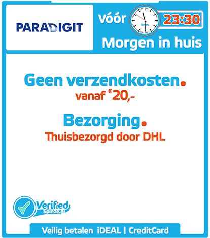 Paradigit.nl - Webwinkel Verified Spinze.nl 3-2021 Webwinkelcentrum Nederland - Winkelinformatie Product Verzendkosten Bezorging Retourneren Veilig Betalen