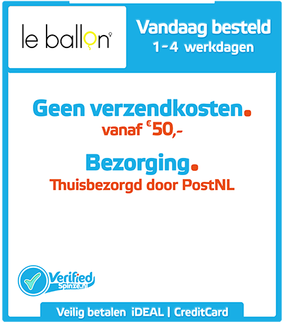Leballon.nl - Webwinkel Verified Spinze.nl 3-2021 Webwinkelcentrum Nederland - Winkelinformatie Product Verzendkosten Bezorging Retourneren Veilig Betalen