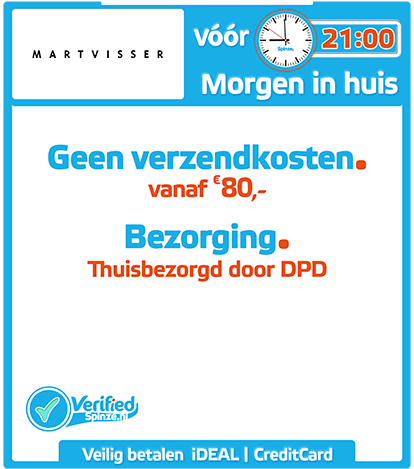 Martvisser.nl - Webwinkel Verified Spinze.nl 9-2020 Webwinkelcentrum Nederland - Winkelinformatie Product Verzendkosten Bezorging Retourneren Veilig Betalen