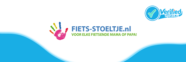 Fiets-stoeltje.nl - Webwinkel Verified Spinze.nl 8-2019 Webwinkelcentrum Nederland - Smartphone Banner
