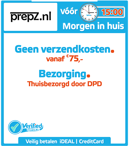 Prepz.nl - Webwinkel Verified Spinze.nl 3-2021 Webwinkelcentrum Nederland - Winkelinformatie Product Verzendkosten Bezorging Retourneren Veilig Betalen