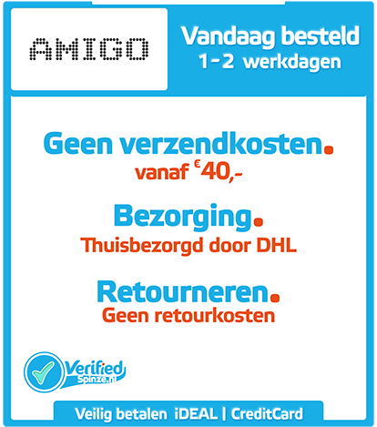 Amigo.nl - Webwinkel Verified Spinze.nl 9-2020 Webwinkelcentrum Nederland - Winkelinformatie Product Verzendkosten Bezorging Retourneren Veilig Betalen