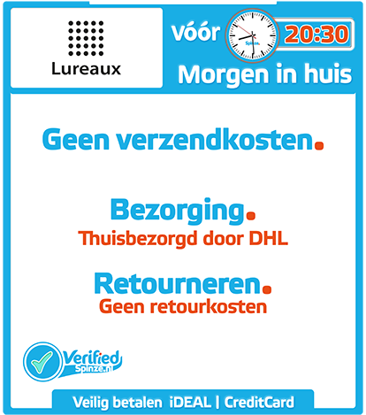 Lureaux.com - Webwinkel Verified Spinze.nl 3-2021 Webwinkelcentrum Nederland - Winkelinformatie Product Verzendkosten Bezorging Retourneren Veilig Betalen