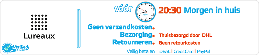 Lureaux.com - Webwinkel Verified Spinze.nl 3-2021 Webwinkelcentrum Nederland - Winkelinformatie Verzendkosten Bezorging Retourneren Veilig Betalen