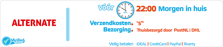 Alternate.nl - Webwinkel Verified Spinze.nl 8-2020 Webwinkelcentrum Nederland - Winkelinformatie Verzendkosten Bezorging Retourneren Veilig Betalen