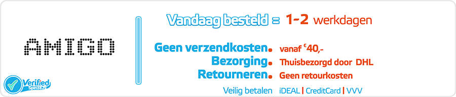 Amigo.nl - Webwinkel Verified Spinze.nl 9-2020 Webwinkelcentrum Nederland - Winkelinformatie Verzendkosten Bezorging Retourneren Veilig Betalen