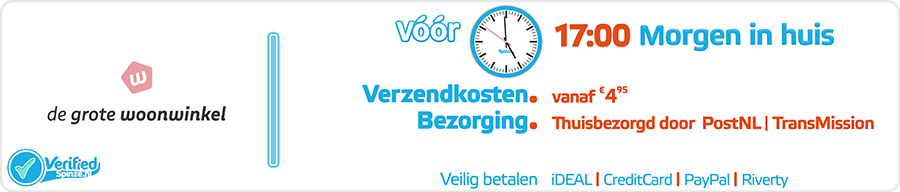 Degrotewoonwinkel.nl - Webwinkel Verified Spinze.nl 3-2021 Webwinkelcentrum Nederland - Winkelinformatie Verzendkosten Bezorging Retourneren Veilig Betalen