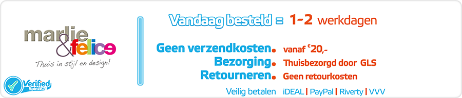 Marlieenfelice.nl - Webwinkel Verified Spinze.nl 2-2019 Webwinkelcentrum Nederland - Winkelinformatie Verzendkosten Bezorging Retourneren Veilig Betalen