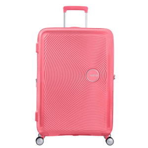 American Tourister Soundbox Spinner 77 Expandable Sun Kissed Coral ~ Spinze.nl