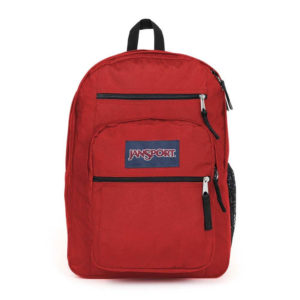 JanSport Big Student Backpack 15" Red Tape ~ Spinze.nl