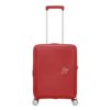 American Tourister Soundbox Spinner 55 Expandable Coral Red ~ Spinze.nl