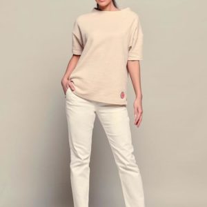 Caroline Tensen Ottawa Trousers Off White ~ Spinze.nl