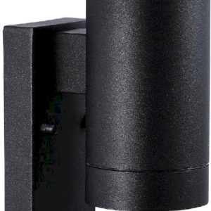 Nordlux Tin Maxi Duo Sensor GU10 wandlamp zwart ~ Spinze.nl
