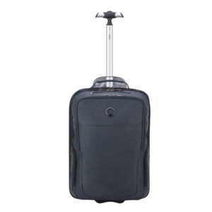 Delsey Parvis Plus Cabin Trolley 2-CPT 17" Water Resistant Grey ~ Spinze.nl