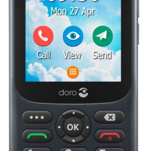 Doro 730X 4G Mobiele telefoon Zwart ~ Spinze.nl