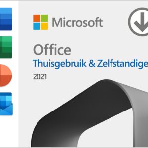 Microsoft Home and Business 2021 (1 apparaat) Digitale licentie Software ~ Spinze.nl