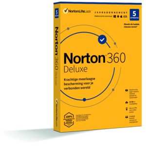 Norton 360 Deluxe (5 apparaten) Digitale licentie Software ~ Spinze.nl