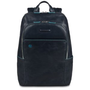 Piquadro Blue Square Computer Backpack 14" Night Blue ~ Spinze.nl