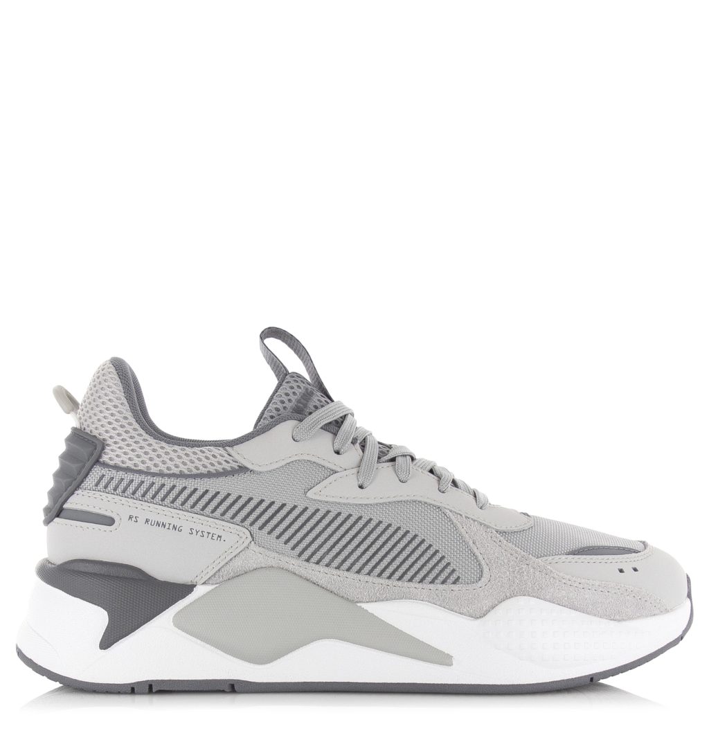 Puma RS-X Suede Cool Mid Gray-Harbor Mist Grijs Suede Lage sneakers Unisex ~ Spinze.nl