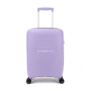 Resa Uppsala Handbagage Spinner 55/35 cm Violet Purple/White ~ Spinze.nl