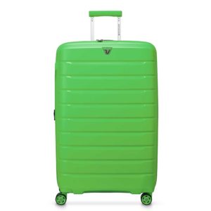 Roncato Butterfly 4 Wiel Trolley Large 78 Expandable Lime Green ~ Spinze.nl