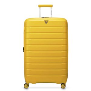 Roncato Butterfly 4 Wiel Trolley Large 78 Expandable Sole Yellow ~ Spinze.nl