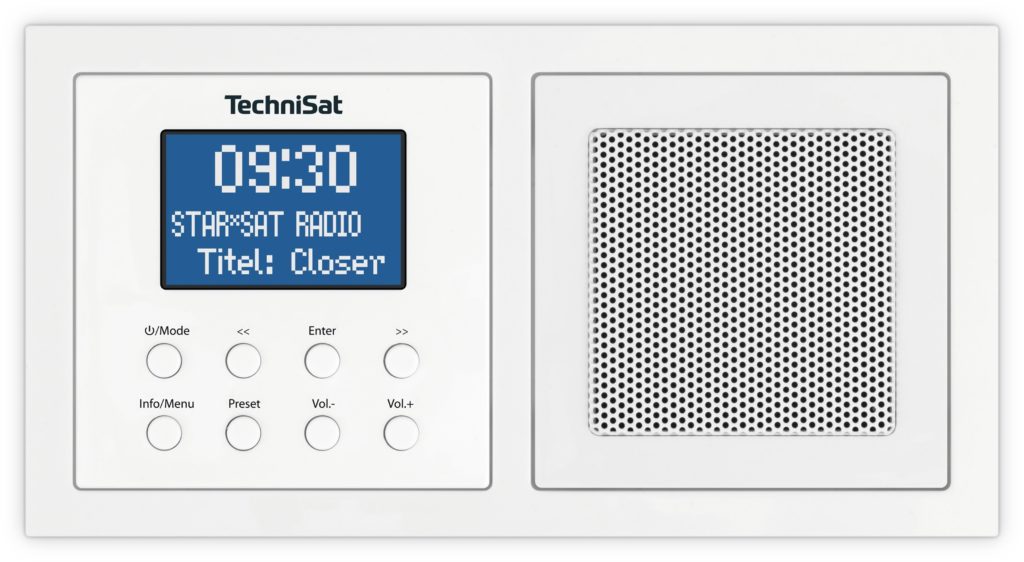 TechniSat UP1 DAB radio Wit ~ Spinze.nl