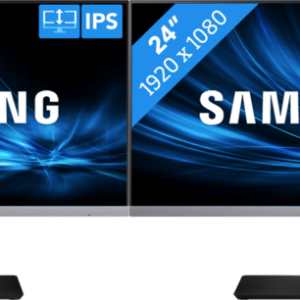 2x Samsung LS24R650 + BlueBuilt DisplayPort 1.4 Kabel 3 Meter ~ Spinze.nl