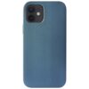 Accezz Leather Backcover met MagSafe iPhone 12 Mini Telefoonhoesje Blauw ~ Spinze.nl