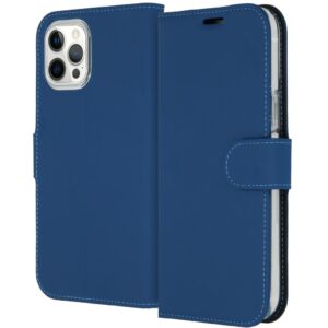 Accezz Wallet Case voor Apple iPhone 12 Pro Max Telefoonhoesje Blauw ~ Spinze.nl