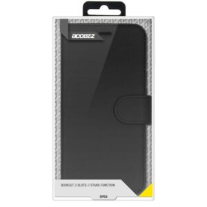 Accezz Wallet Case voor Apple iPhone 14 Pro Telefoonhoesje Zwart ~ Spinze.nl