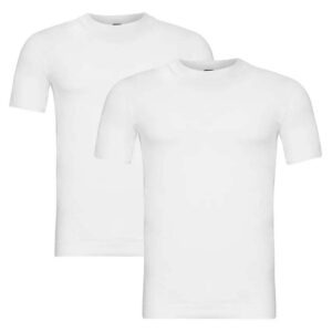 Alan Red 2-pack t-shirts O-neck rib wit - Copenhagen ~ Spinze.nl