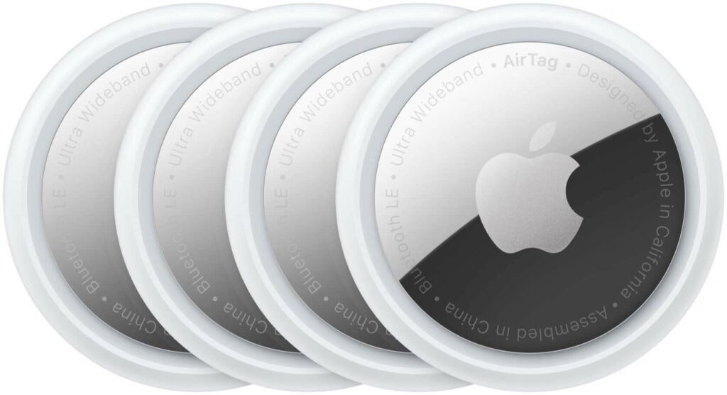 Apple AirTag - 4 Pack Telefonie accessoire ~ Spinze.nl