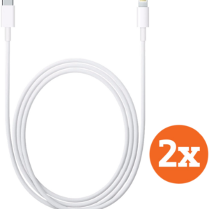 Apple Usb C naar Lightning Kabel 1m Kunststof Wit Duopack ~ Spinze.nl
