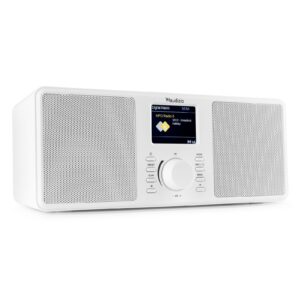 Audizio Monza stereo DAB radio met Bluetooth - Wit ~ Spinze.nl