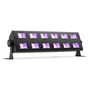 BeamZ BUV263 LED blacklight bar met 12 krachtige UV LED&apos;s ~ Spinze.nl