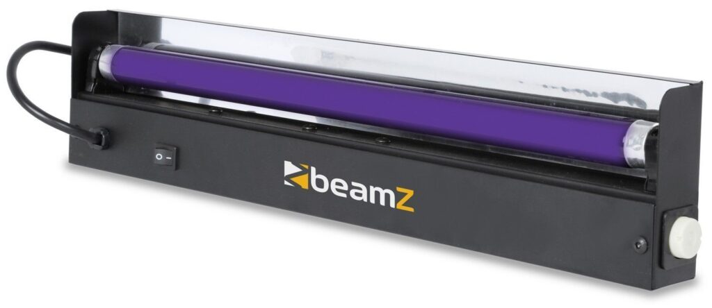 BeamZ Blacklight / UV TL buis 45cm met armatuur ~ Spinze.nl