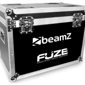BeamZ FCFZ2 Flightcase voor 2 stuks FUZE 75B/75S/610Z moving heads ~ Spinze.nl