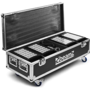 BeamZ FL4 Flightcase voor 4x Star-Color 240 of 360 ~ Spinze.nl