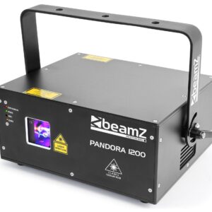 BeamZ Pandora 1200 TTL RGB Laser 1.2W met ILDA ~ Spinze.nl