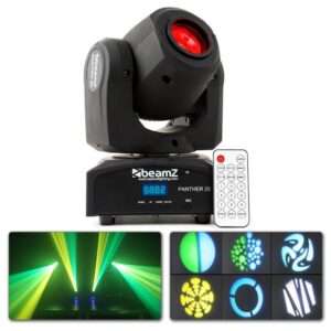 BeamZ Panther 25 LED spot movinghead 12W CREE ~ Spinze.nl