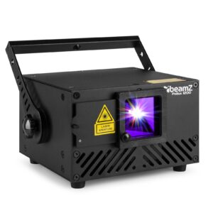 BeamZ Pollux 1200 laser RGB - Multicolor 1200mW TTL laser - DMX en ~ Spinze.nl
