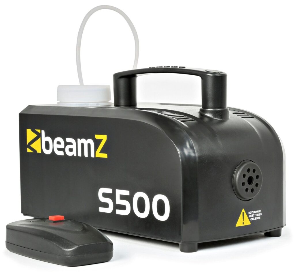 BeamZ S500 compacte kunststof rookmachine 500W ~ Spinze.nl