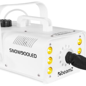 BeamZ SNOW900LED sneeuwmachine met 6 LED&apos;s ~ Spinze.nl