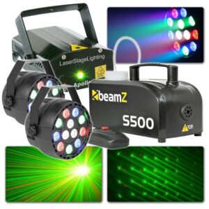 BeamZ lichtset met Laser