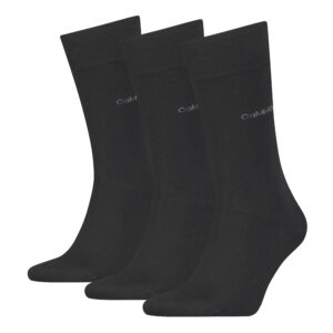 Calvin Klein Heren Sokken Classic 3-pack Zwart-One Size (40-46) ~ Spinze.nl