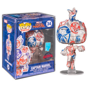 Captain Marvel Special Edition Pop Art Series 9cm ~ Spinze.nl