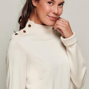 Caroline Tensen Napels Sweater Off White ~ Spinze.nl