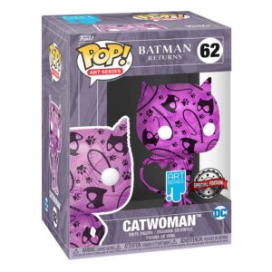 DC Comics POP! Art Series Vinyl Figure Catwoman 9cm ~ Spinze.nl