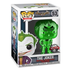 DC POP! Heroes Vinyl Figure The Joker (Green Chrome) 9cm ~ Spinze.nl